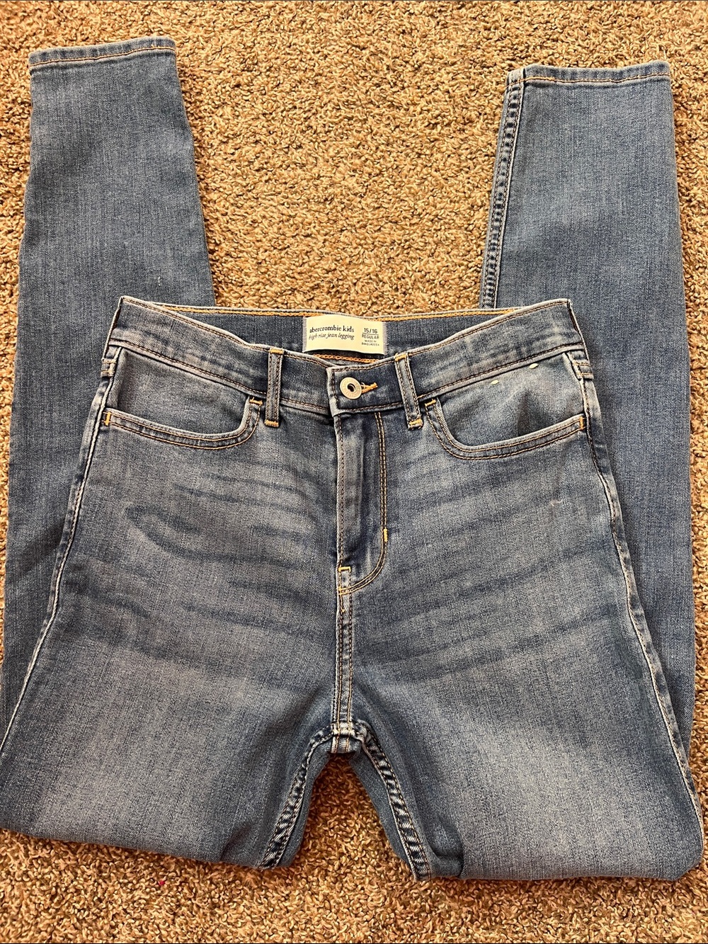 Girls Light Blue New Skinny Jeans